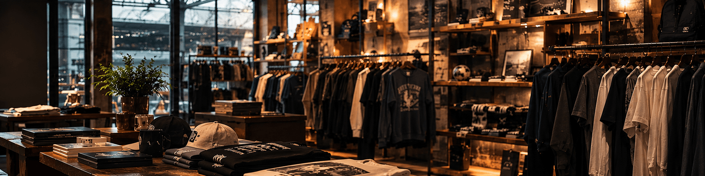 温もりのあるFootball lifestyle shop