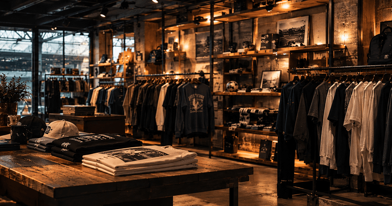 温もりのあるFootball lifestyle shop